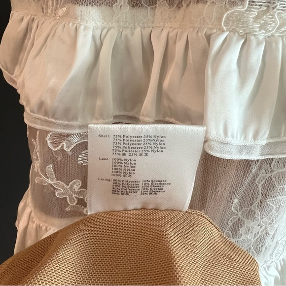 V. Chapman The Cassia Maxi Dress in White Size 0 NEW! New with tags! - Picture 8 of 13